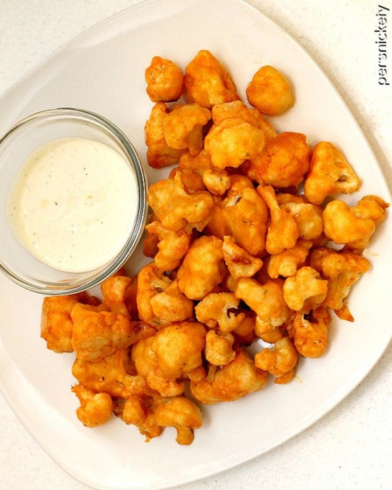 Buffalo Cauliflower Bites