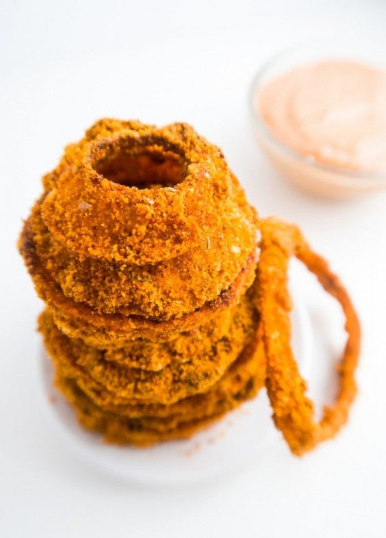 Paleo Cajun Onion Rings Recipe