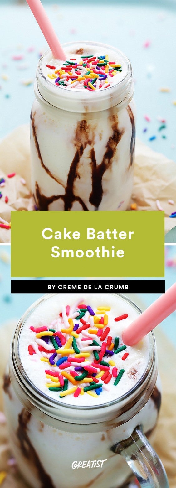 Healthy Cake Batter-Flavored Recipes