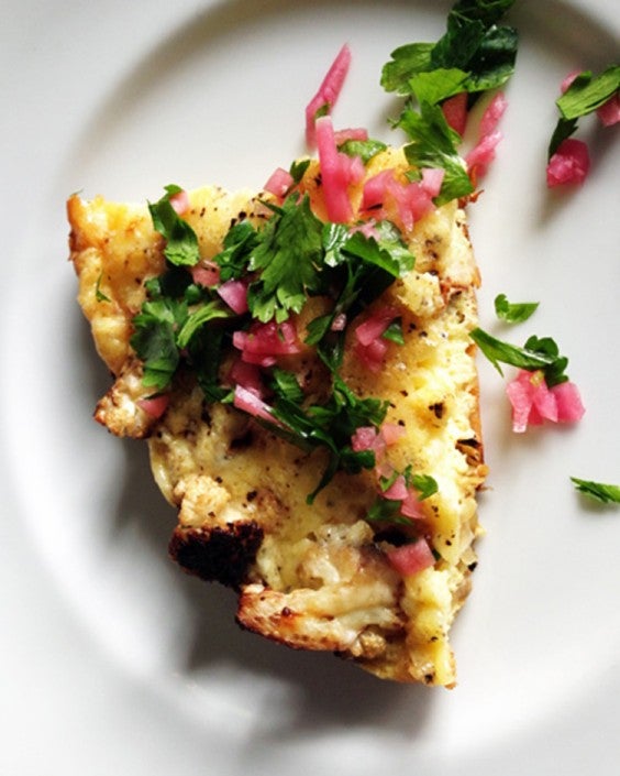Caramelized Cauliflower Frittata