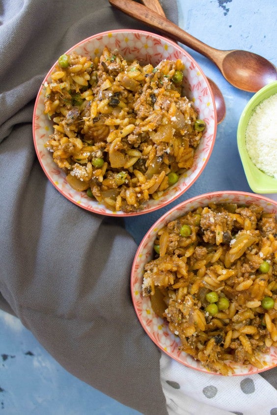 One-Pot Orzo Bolognese Recipe