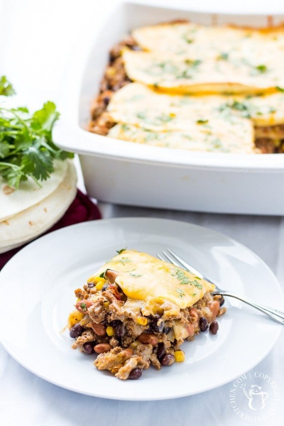 13. Mexican Lasagna