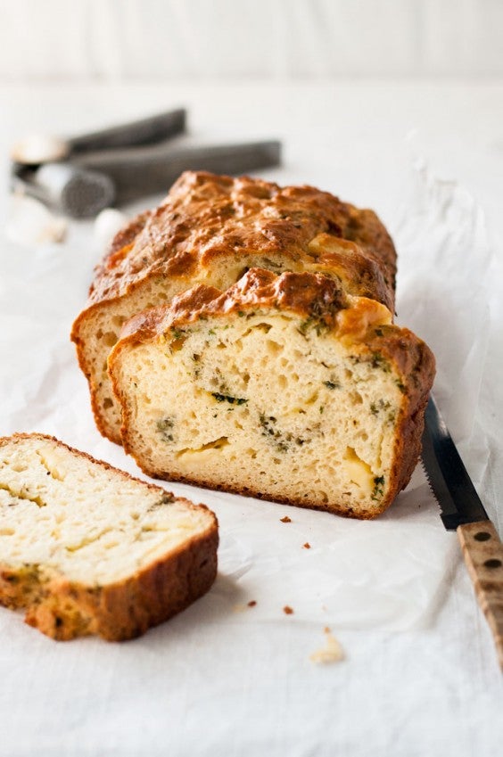 13. Cheese, Garlic, and Herb Quick Bread