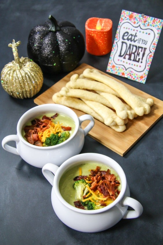15. Cream of Broccoli Witches' Brew Soup
