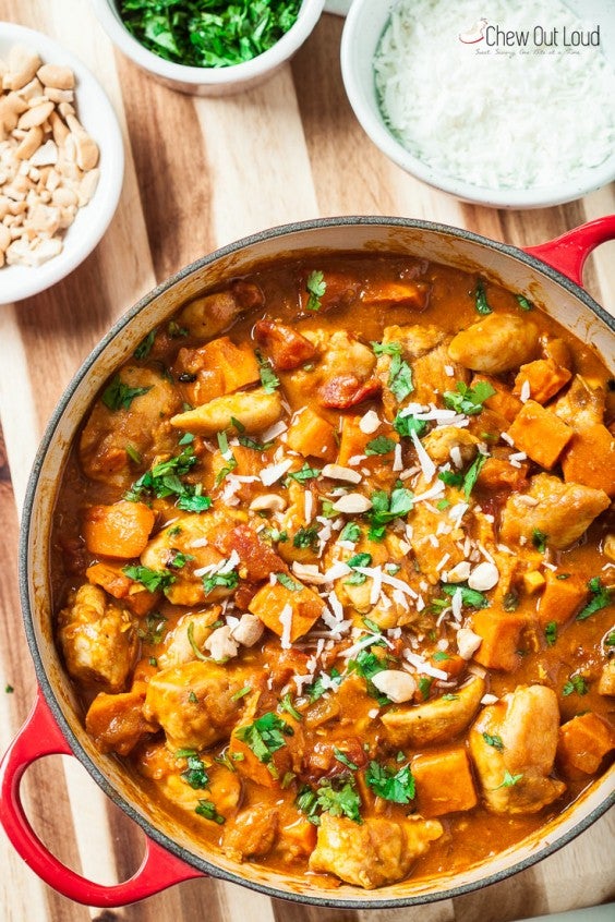 5. Chicken, Sweet Potato, and Coconut Stew