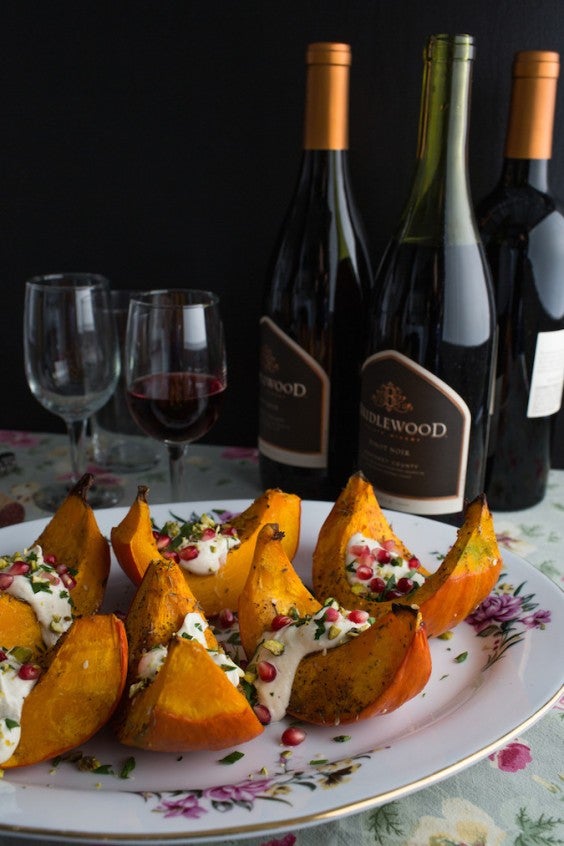 11. Roasted Kabocha With Tahini Dressing