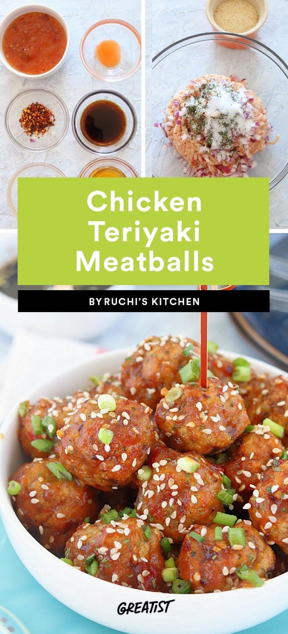 Teriyaki Chicken Meatballs