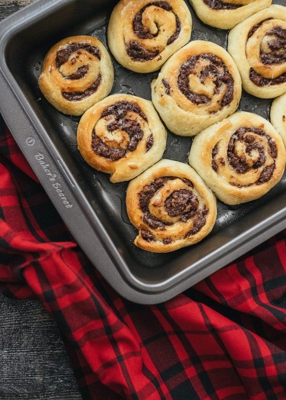 11. Chocolate Babka Buns