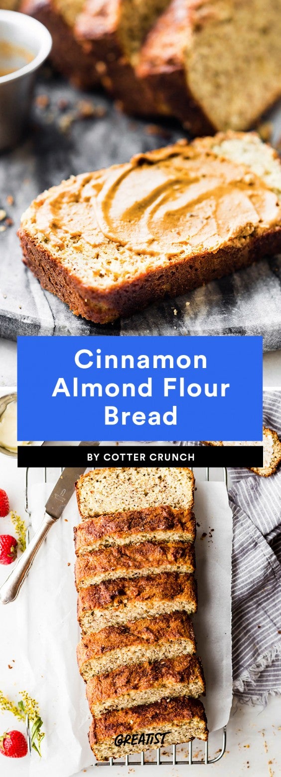Cinnamon Almond Flour Bread