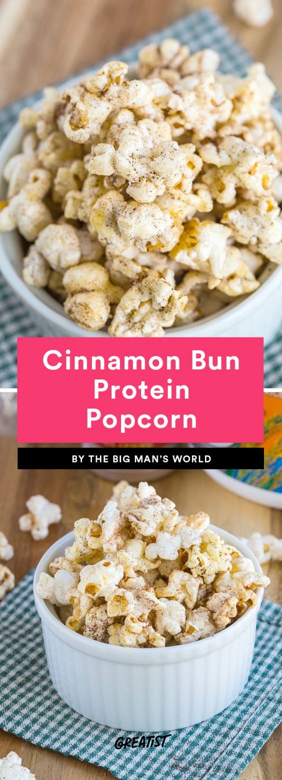 Cinnamon Bun Popcorn