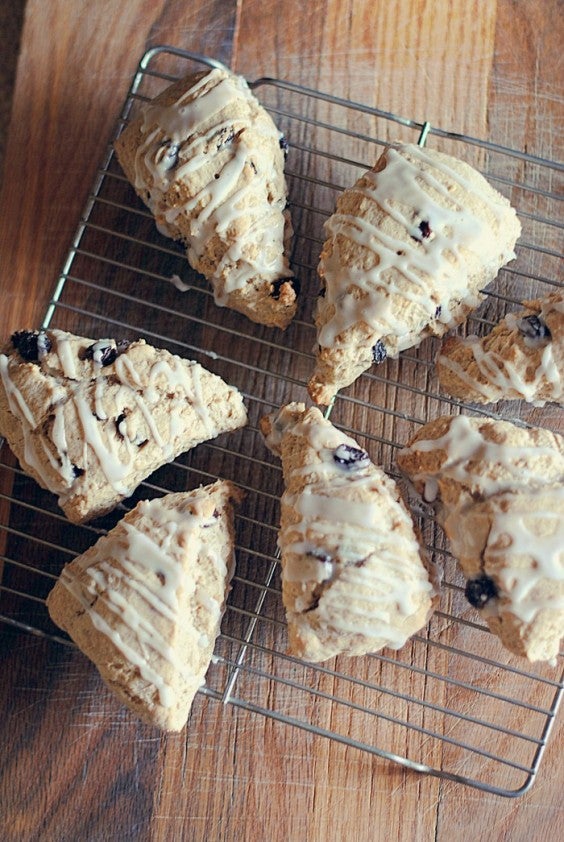 Cinnamon Raisin Scones