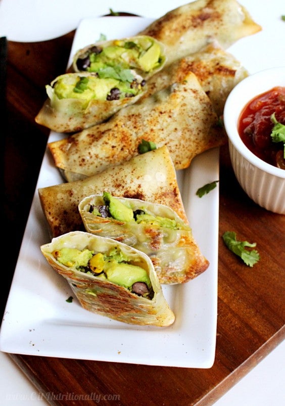 3. Baked Avocado Egg Rolls