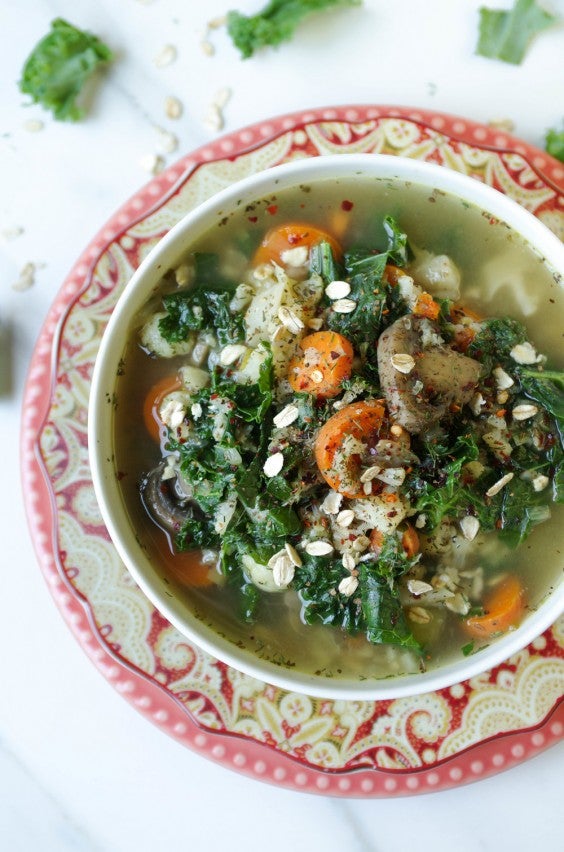 15. Winter Vegetable and Oat Soup