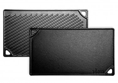 2. Lodge Cast Iron Double Play Reversible Grill/Griddle