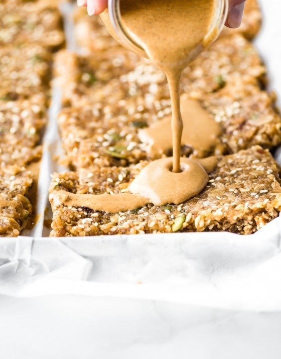 2. Maple Sesame Quinoa Bars