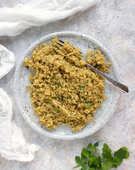 9. Instant Pot Lemongrass Quinoa