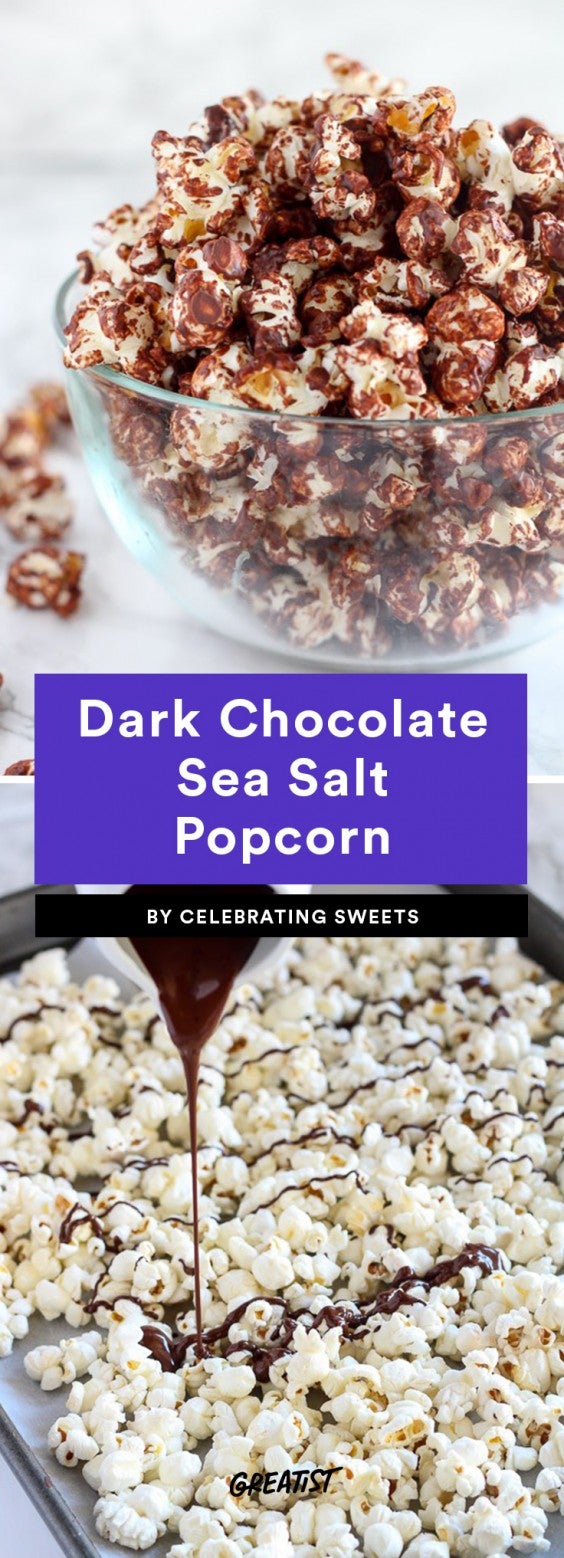 Dark Chocolate Sea Salt Popcorn