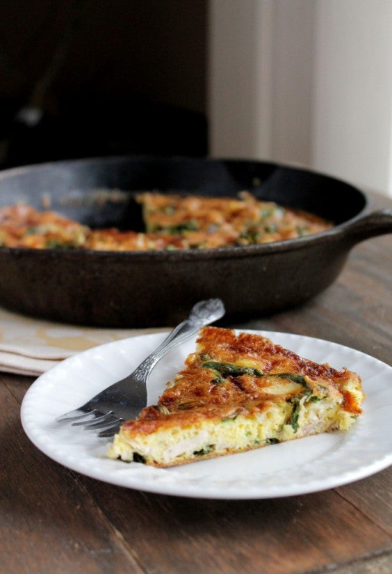 3. Leftover Turkey Frittata