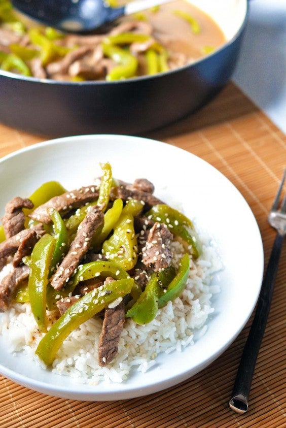 6. 30-Minute Pepper Steak