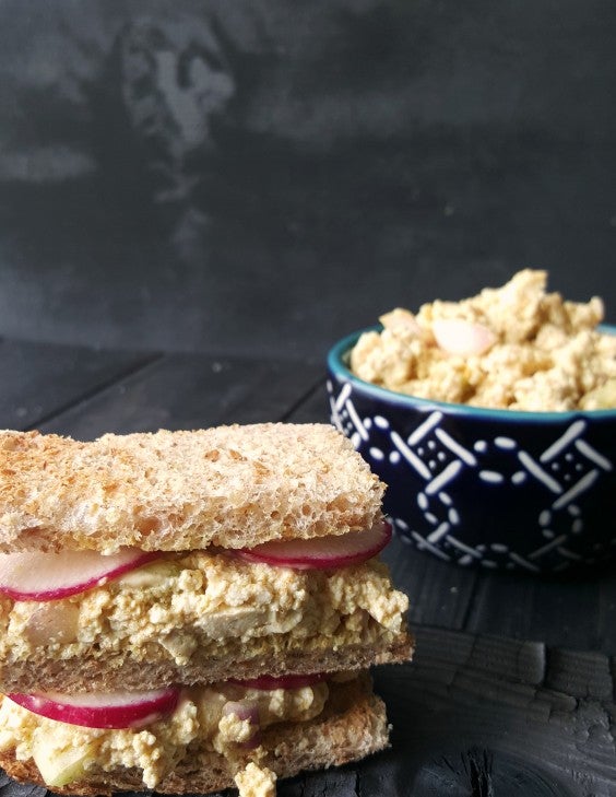 Tofu Recipes: Eggless Sandwich