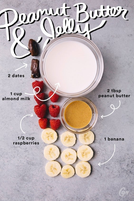 Peanut Butter and Jelly Smoothie