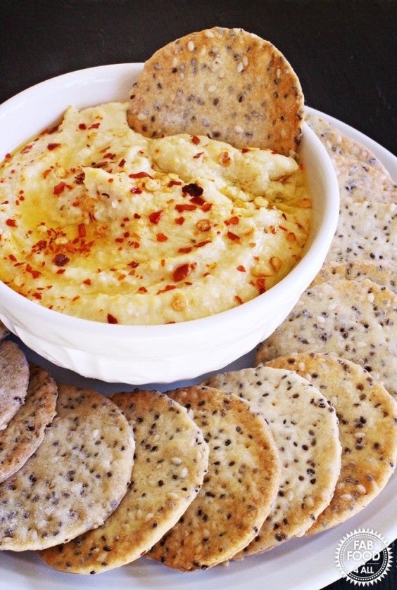 17. Chia and Sesame Seed Crackers