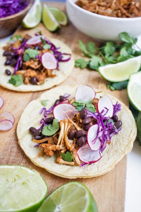 8. Jackfruit Carnitas Tacos