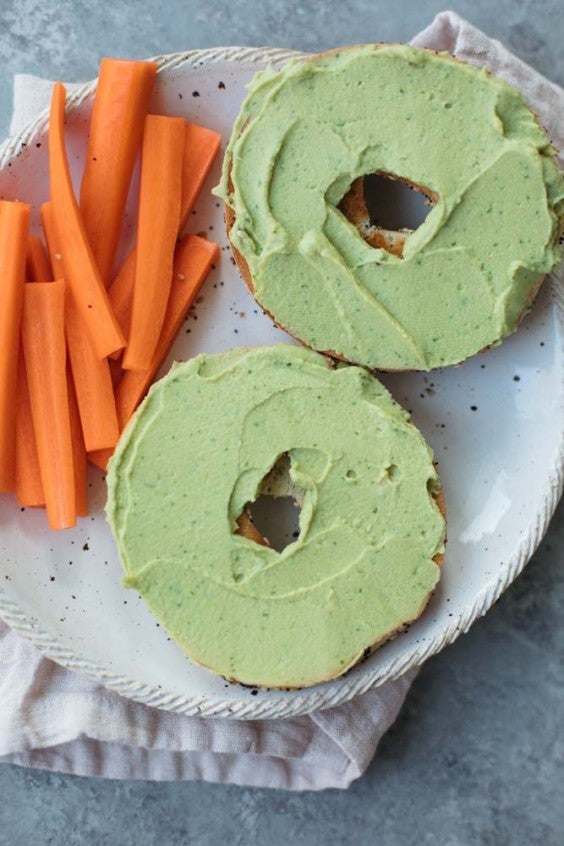 17. Avocado White Bean Dip Sandwich