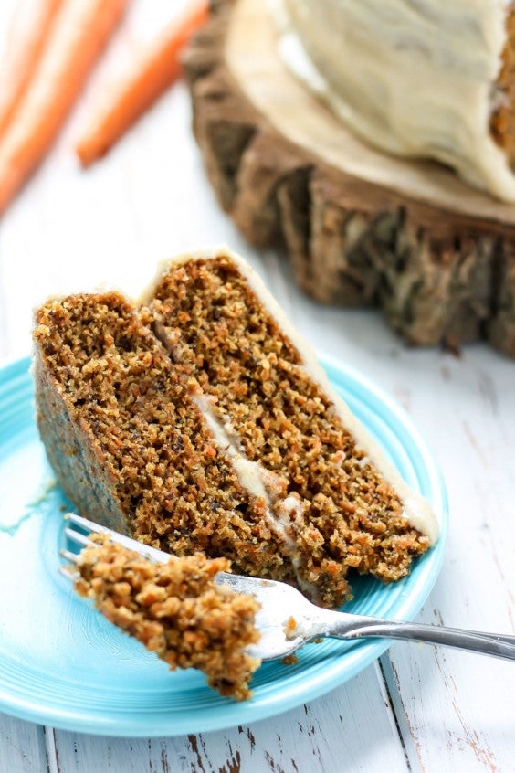 14.Whole-Wheat Vegan Carrot Cake