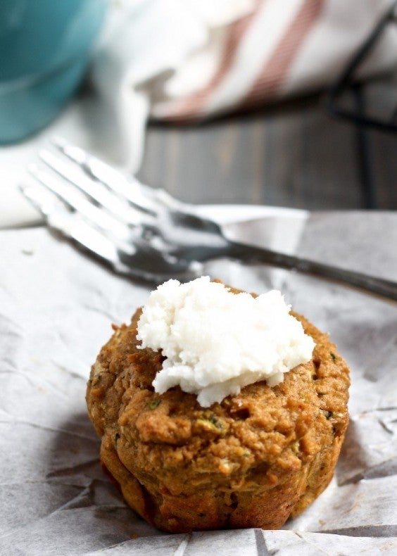 7. Zucchini Pumpkin Chai Muffins With Protein
