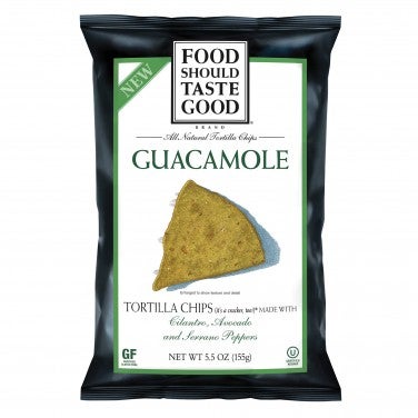 Food Should Taste Good Guacamole Tortilla Chips