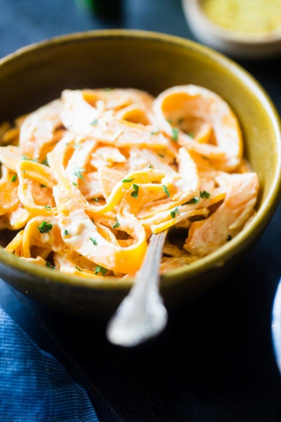 16. Vegan Mac and Cheese With Butternut Squash Noodles