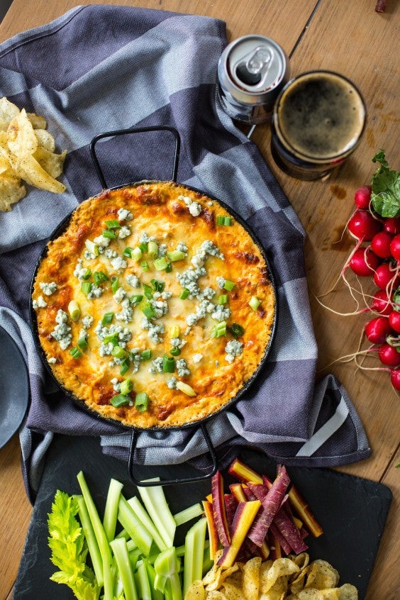 1. Harissa Buffalo Chicken Dip