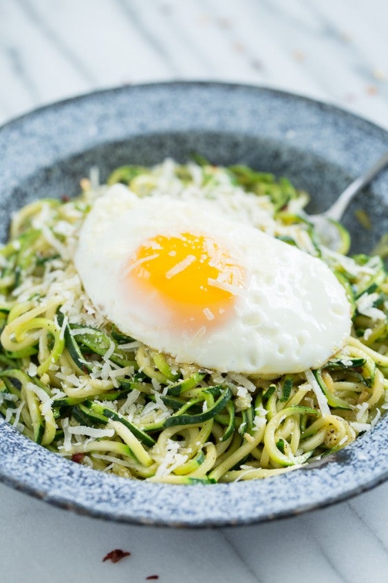 13. Zucchini Noodles Aglio and Olio
