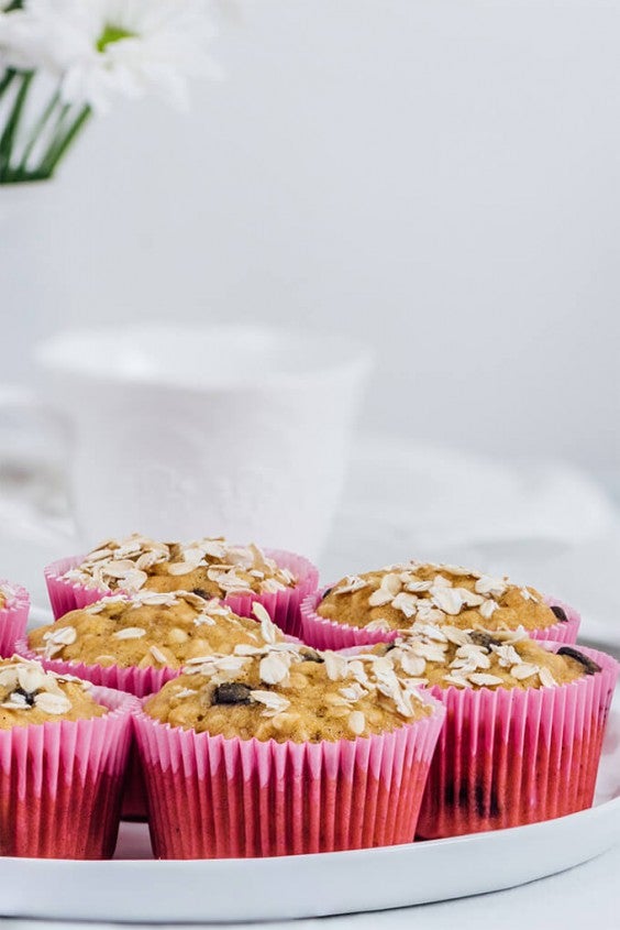 3. Pumpkin Oatmeal Muffins