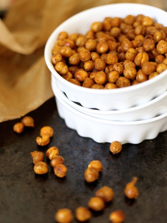 4. Spicy Roasted Chickpeas