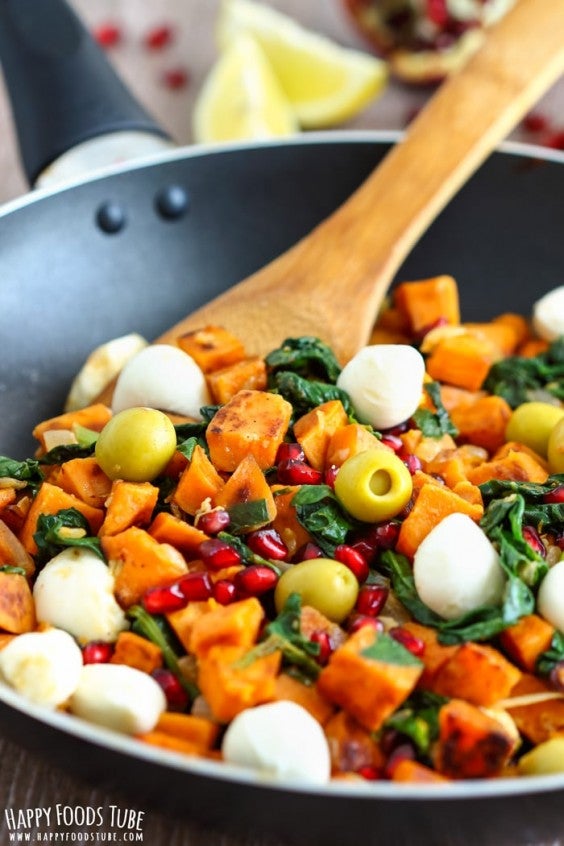 Mediterranean Sweet Potato Hash Recipe