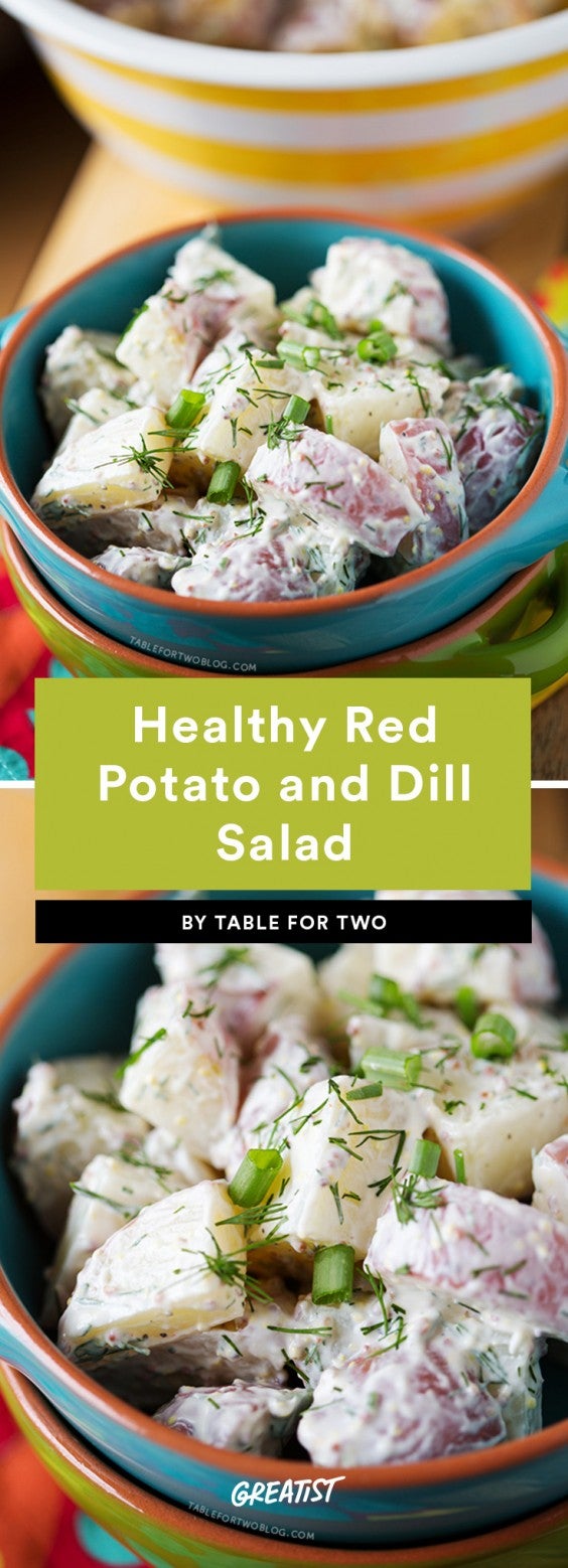 4. Healthy Red Potato and Dill Salad