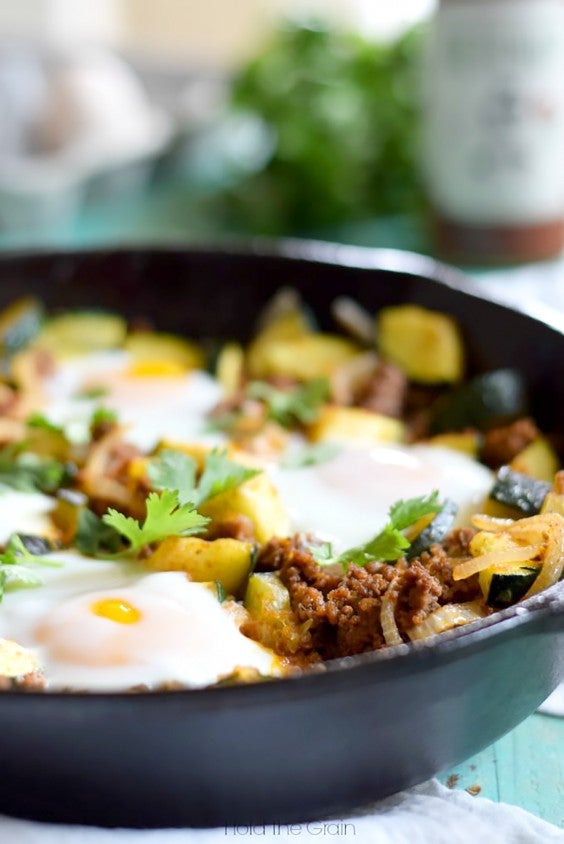 Paleo Dinners: Zucchini Beef Skillet