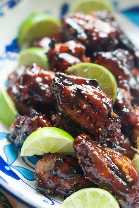 Paleo Snacks: Honey-Lime Chicken Wings