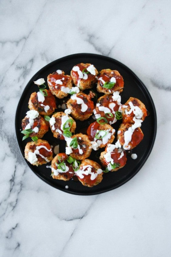 6. Game Day Buffalo Chicken Meatballs
