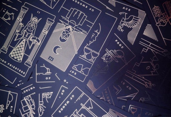 Labyrinthos Academy Golden Thread Tarot Cards