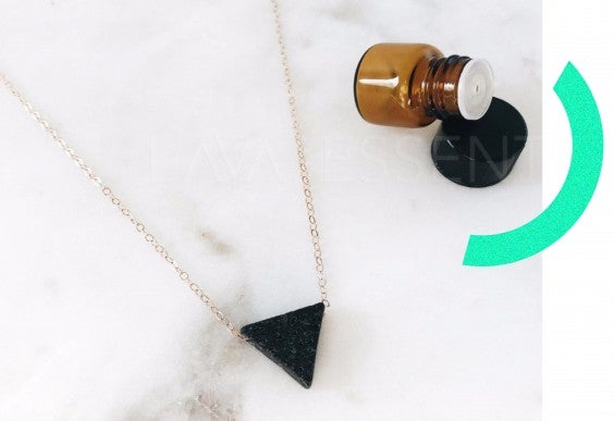 Lava Essentials Lava Rock Diffuser Necklace