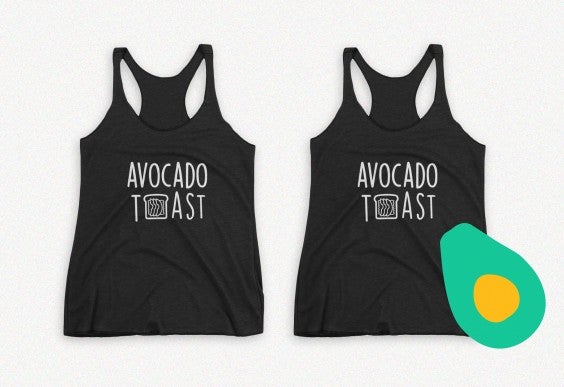 Avocado Toast Tank Top