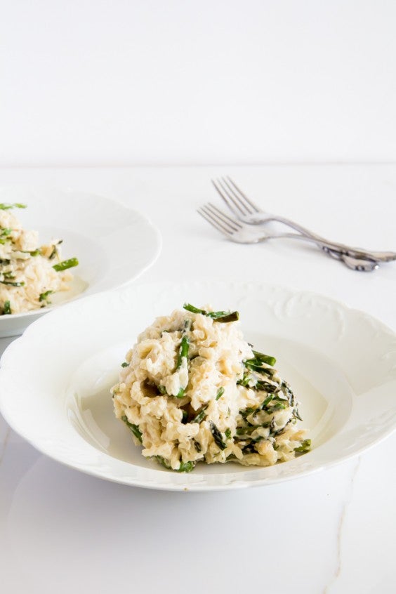 11. Creamy Coconut Asparagus Risotto