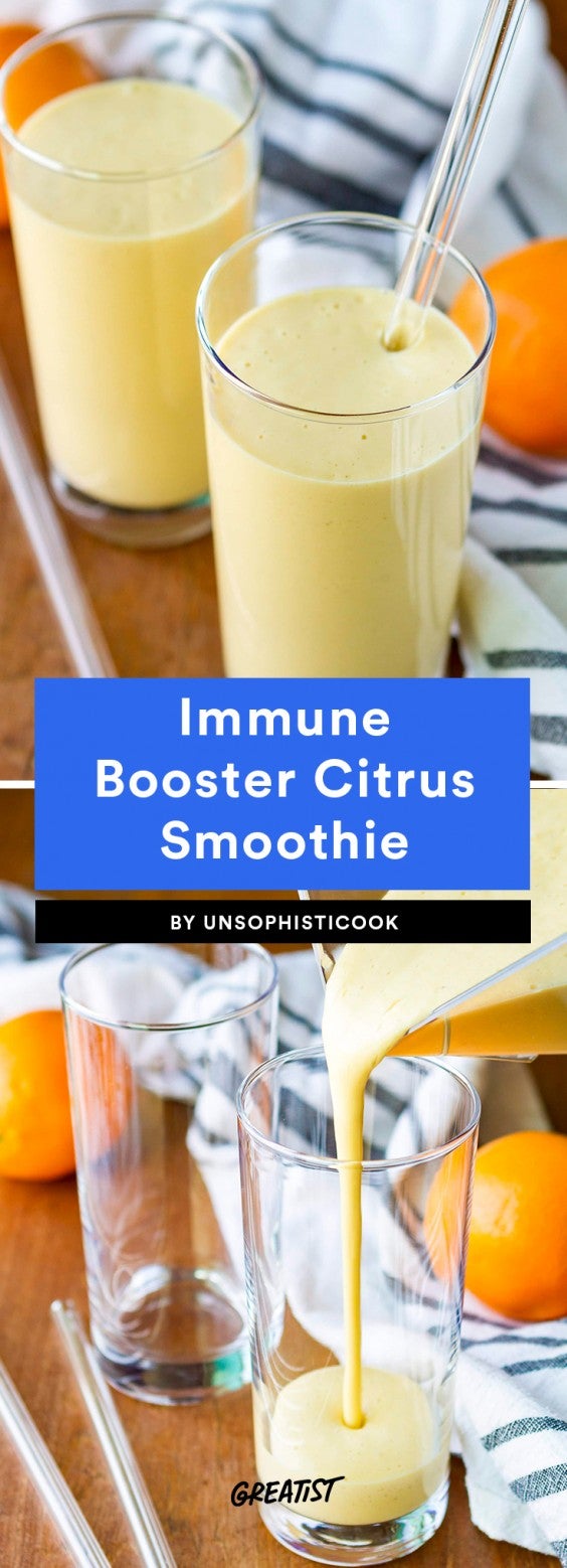 Immune Booster Citrus Smoothie