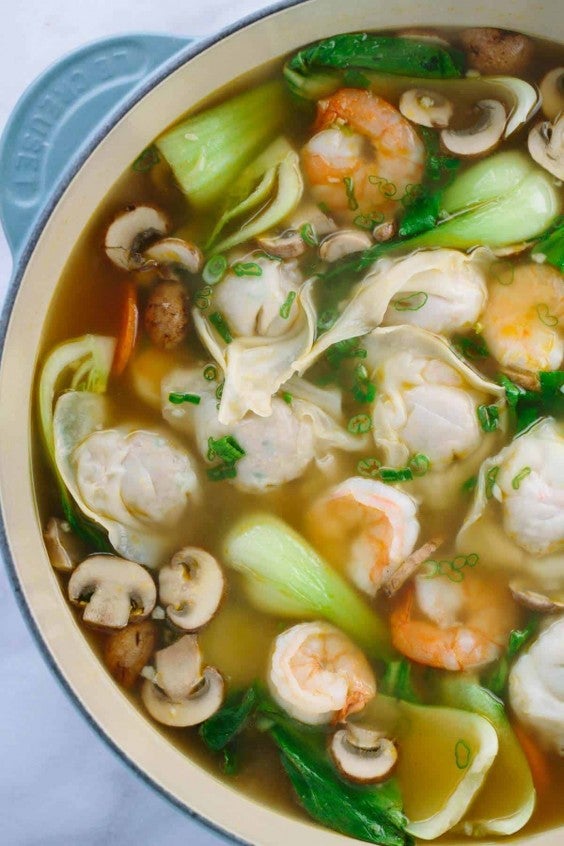6. Homemade Wonton Soup