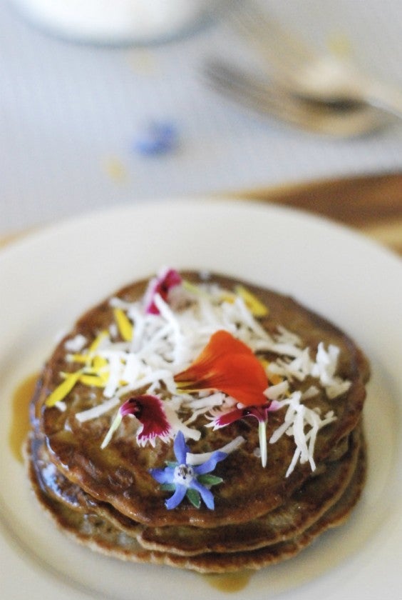 4. Teff Banana Pancakes