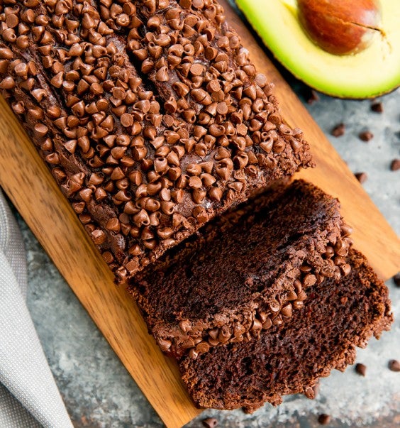 22. Chocolate Avocado Banana Bread