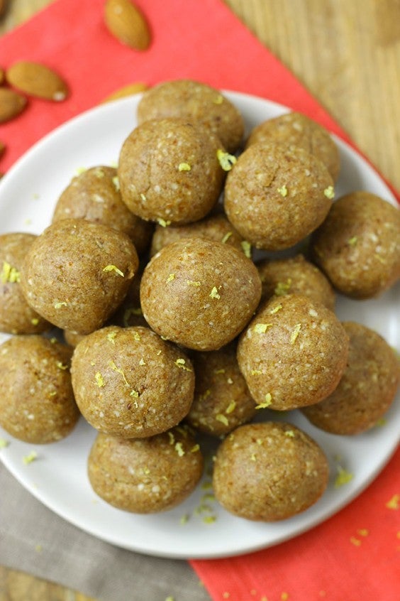Lemon Vanilla Energy Balls